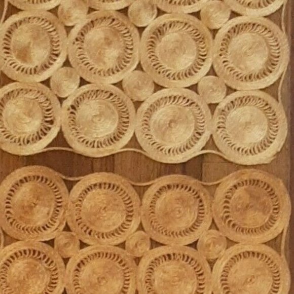 6 Boho Sisal Straw Placemats Farmhouse Vintage Boho - Picture 8 of 8